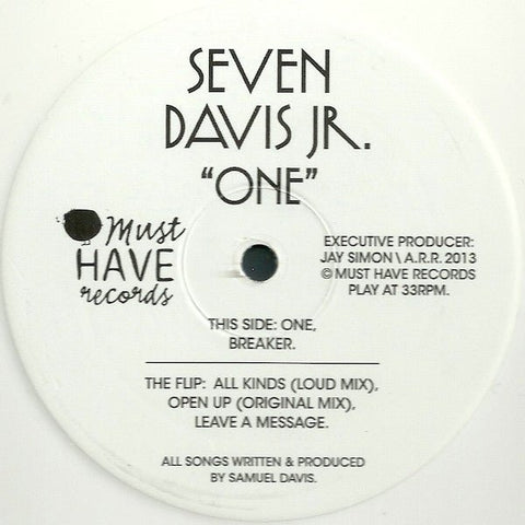 Seven Davis Jr. - One Vinyl - Vinyl Record