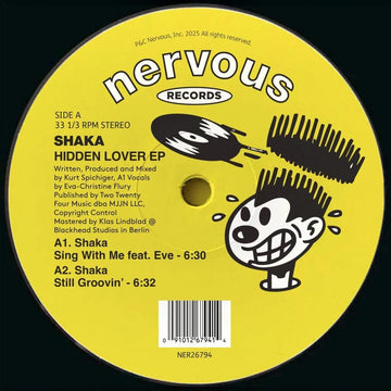 Shaka - Hidden Lover EP Vinyl Vinly Record