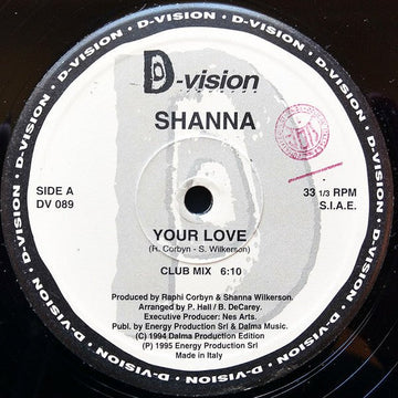 Shanna - Your Love Vinyl Vinly Record