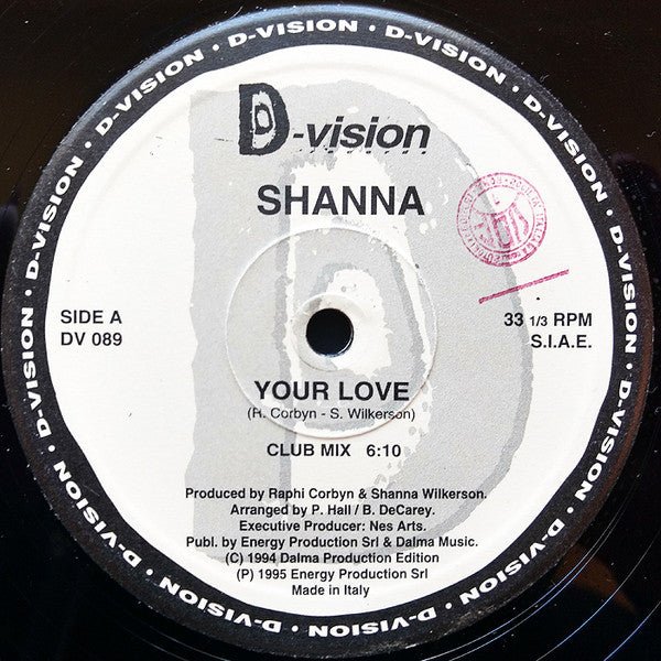 Shanna - Your Love Vinyl