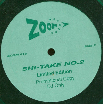 Shi - Take - Shi - Take No. 2 Vinyl Vinly Record