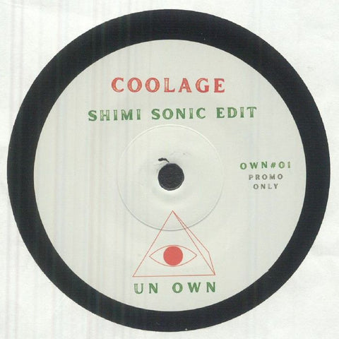 Shimi Sonic - Coolage / Our Time Vinyl - Vinyl Record