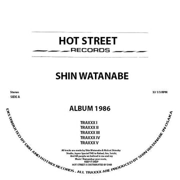 Shin Watanabe - Album 1986 Vinyl Vinly Record
