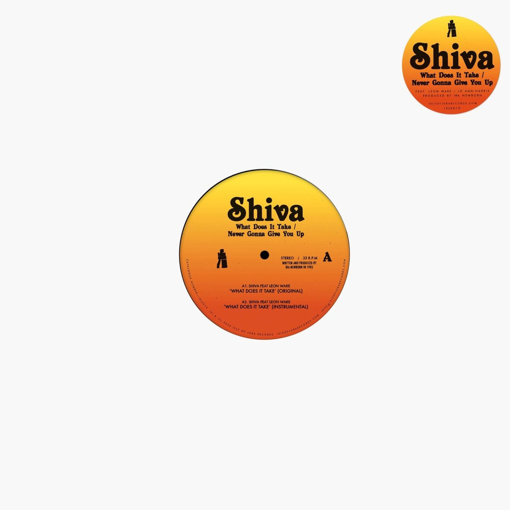 Shiva - Never Gonna Give You Up Vinyl