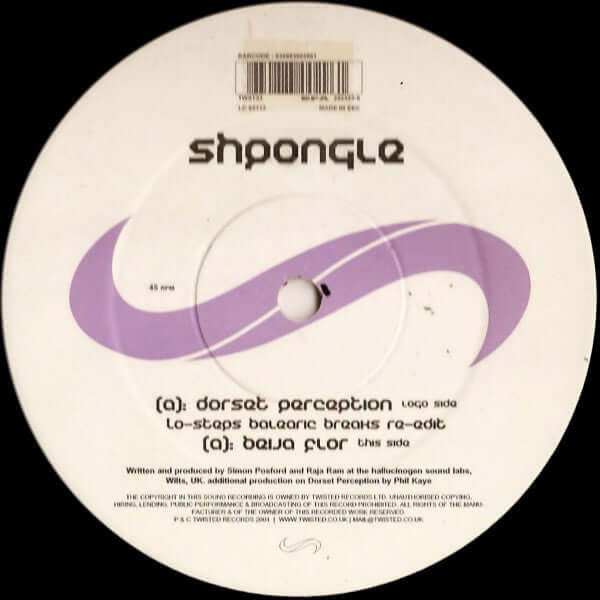 Shpongle - Dorset Perception / Beija Flor Vinyl