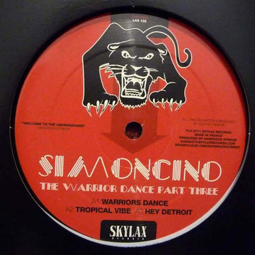 Simoncino - The Warrior Dance Part Three Vinyl Vinly Record