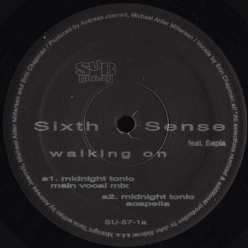 Sixth Sense - Walking On Vinyl Vinly Record