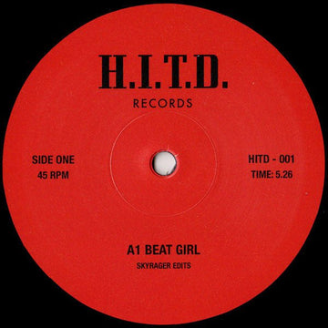 Skyrager - Beat Girl / Wonderful Vinyl Vinly Record