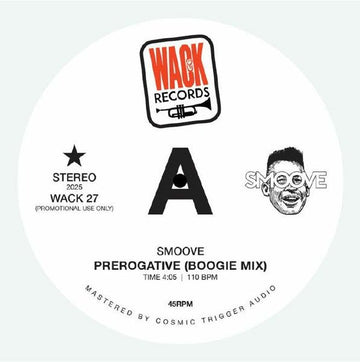 Smoove - Prerogative / I Didn’t Mean To Think Of You Vinyl Vinly Record