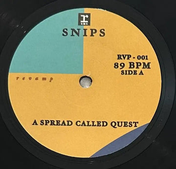 Snips - A Spread Called Quest b/w Kool Summer Vinyl Vinly Record