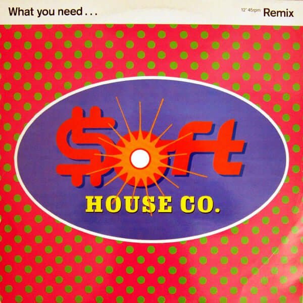 Soft House Company - What You Need (Remix) Vinyl