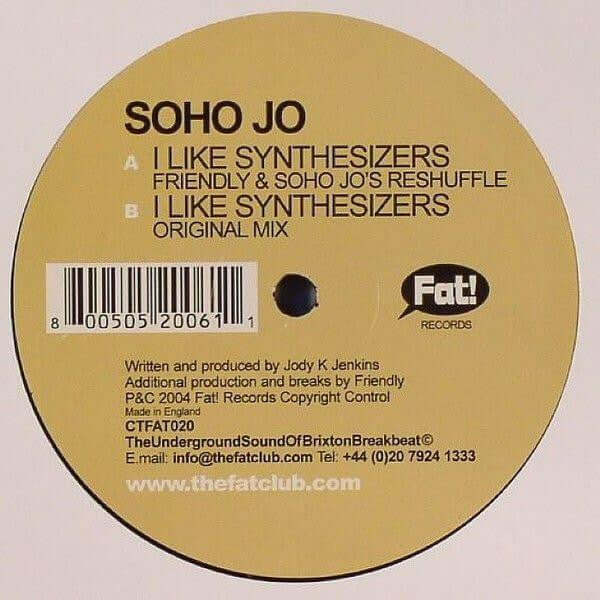 Soho Jo - I Like Synthesizers Vinyl