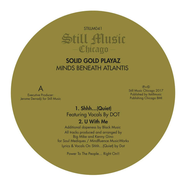 Solid Gold Playaz - Minds Beneath Atlantis Vinyl