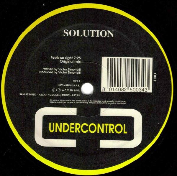 Solution - Feels So Right Vinyl