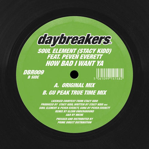Soul Element Feat. Peven Everett - How Bad I Want Ya Vinyl - Vinyl Record
