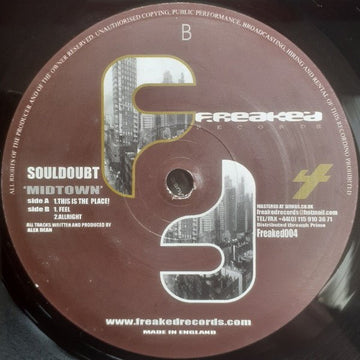 Souldoubt - Midtown Vinyl Vinly Record