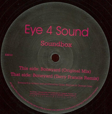 Soundbox - Boneyard Vinyl Vinly Record