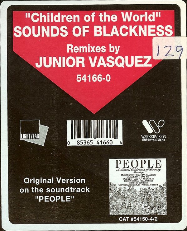 Sounds Of Blackness - Children Of The World (Theme From PEOPLE) - Junior Vasquez Mixes
