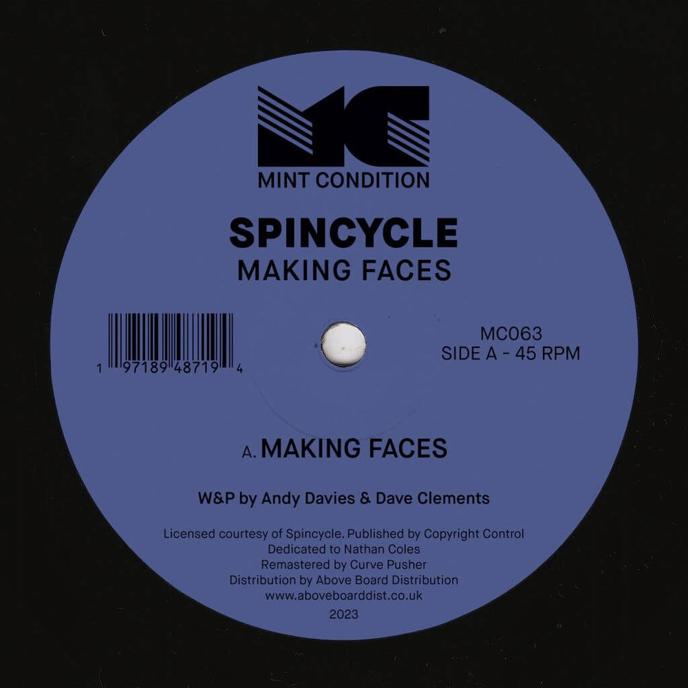 Spincycle - Making Faces Vinyl