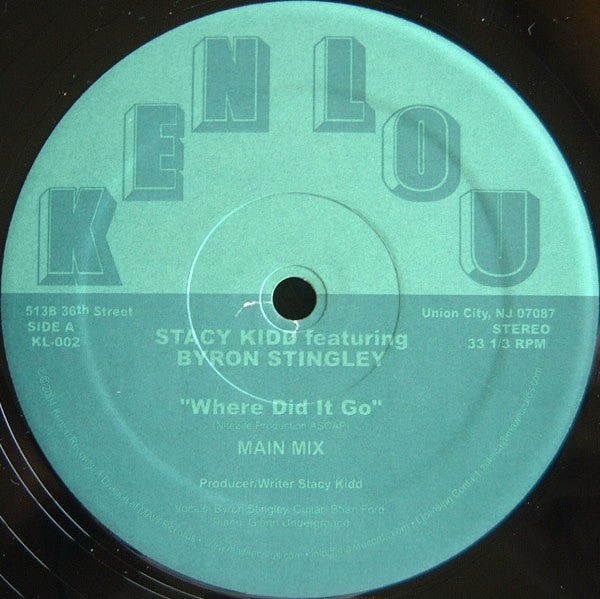 Stacy Kidd - Where Did It Go / Ancient Forest Vinyl