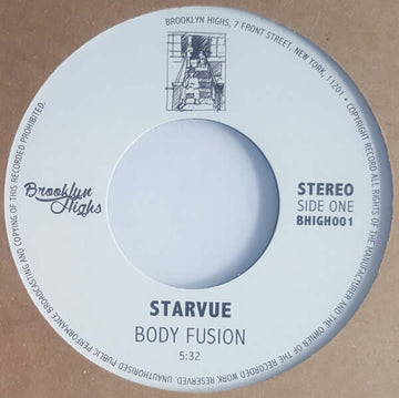 Starvue / Reuben Wilson - Body Fusion / Got To Get Your Own Vinyl Vinly Record
