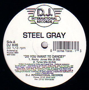Steel Gray - Do You Want To Dance? Vinyl Vinly Record