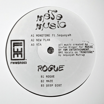 Stefan Ringer - Meta Music x Rogue EP Vinyl Vinly Record
