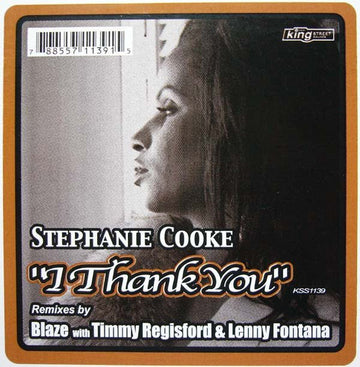 Stephanie Cooke - I Thank You Vinyl Vinly Record