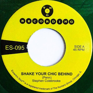 Stephen Colebrooke - Shake Your Chic Behind Vinyl Vinly Record