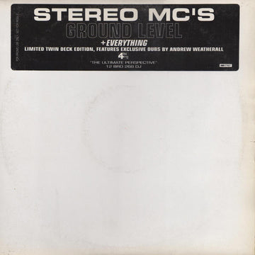 Stereo MC's - Ground Level / Everything Vinyl Vinly Record
