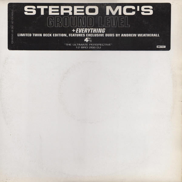 Stereo MC's - Ground Level / Everything Vinyl