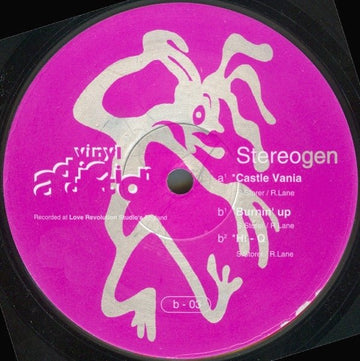 Stereogen - Castle Vania Vinyl Vinly Record
