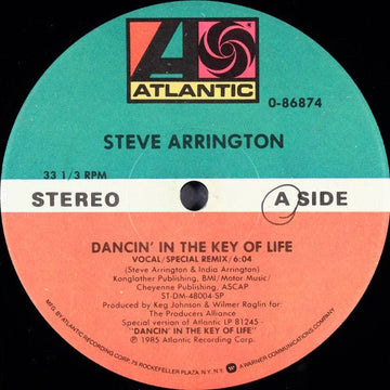Steve Arrington - Dancin' In The Key Of Life Vinyl Vinly Record