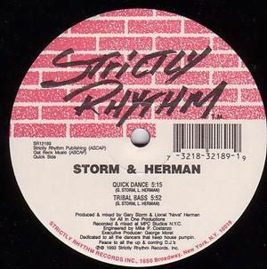 Storm & Herman - Digital Moon Dancers / Quick Dance Vinyl Vinly Record
