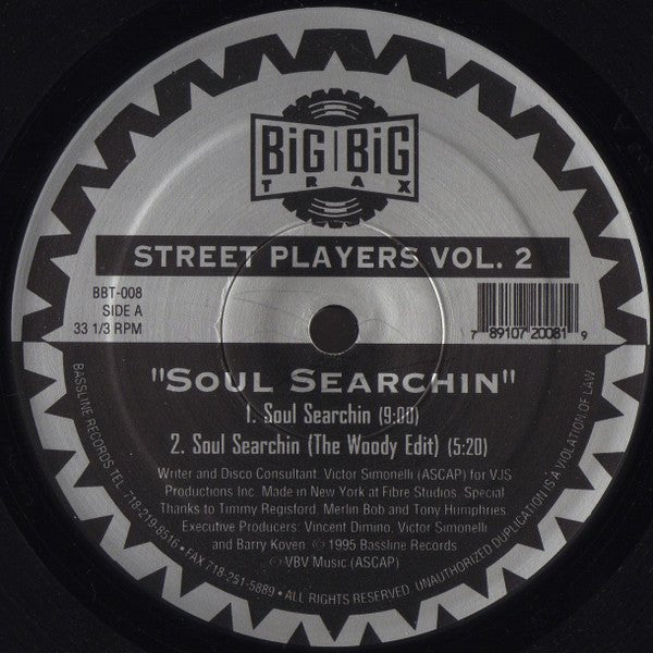 Street Players - Vol. 2 Vinyl