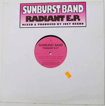 Sunburst Band - Radiant E.P. Vinyl Vinly Record