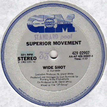 Superior Movement - Wide Shot Vinyl Vinly Record