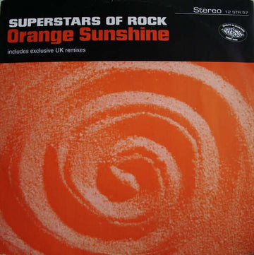 Superstars Of Rock - Orange Sunshine Vinyl Vinly Record