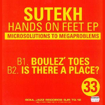 Sutekh - Hands On Feet EP Vinyl Vinly Record
