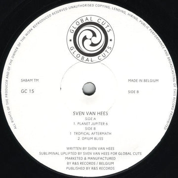 Sven Van Hees - Planet Jupiter 6 Vinyl Vinly Record
