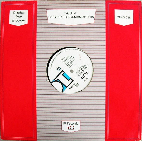 T - CUT - F - House Reaction (Union Jack Mix) Vinyl