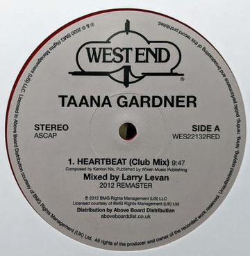 Taana Gardner - Heartbeat Vinyl Vinly Record