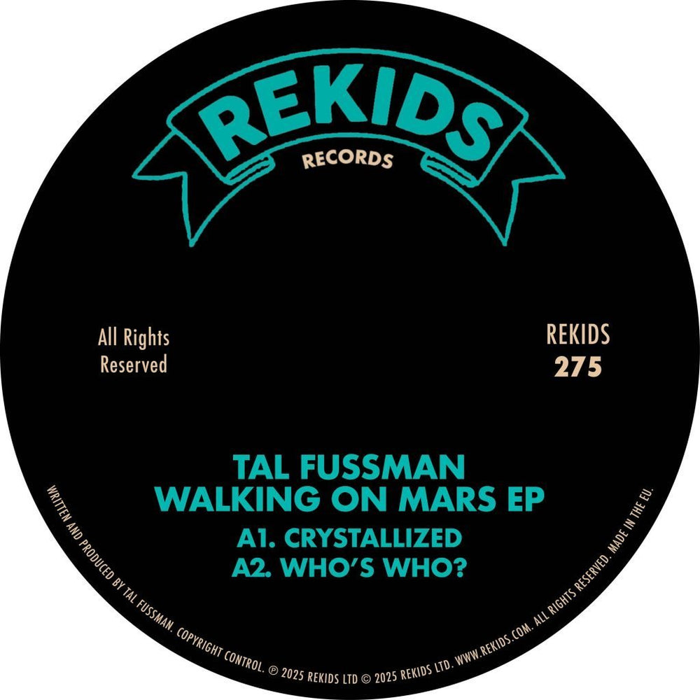 Tal Fussman - Walking On Mars EP Vinyl