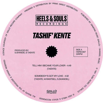 Tashif Kente - A Boy And A Dream EP Vinyl Vinly Record