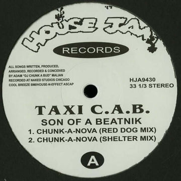 Taxi C.A.B. - Son Of A Beatnik Vinyl Vinly Record