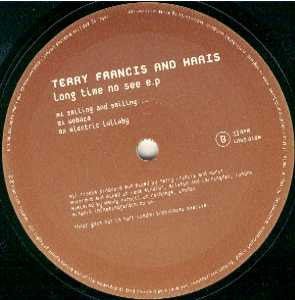 Terry Francis & Haris Custovic - Long Time No See E.P. Vinyl Vinly Record