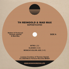T.H. Reingold & Mad Max - Sophisticated Vinyl - Vinyl Record