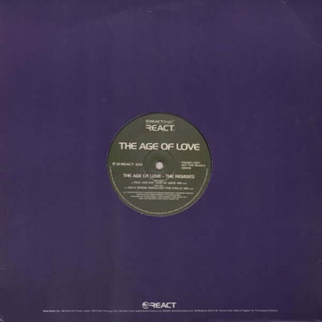 The Age Of Love - The Age Of Love (The Remixes) Vinyl Vinly Record