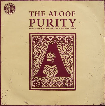The Aloof - Purity Vinyl Vinly Record