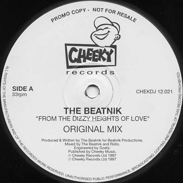 The Beatnik - From The Dizzy Heights Of Love Vinyl Vinly Record